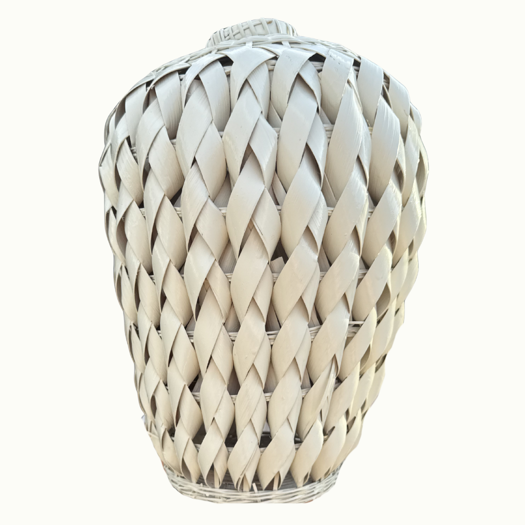 Vintage Handwoven Vase