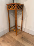Vintage bamboo plant stand