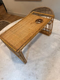 Vintage Bamboo breakfast tray