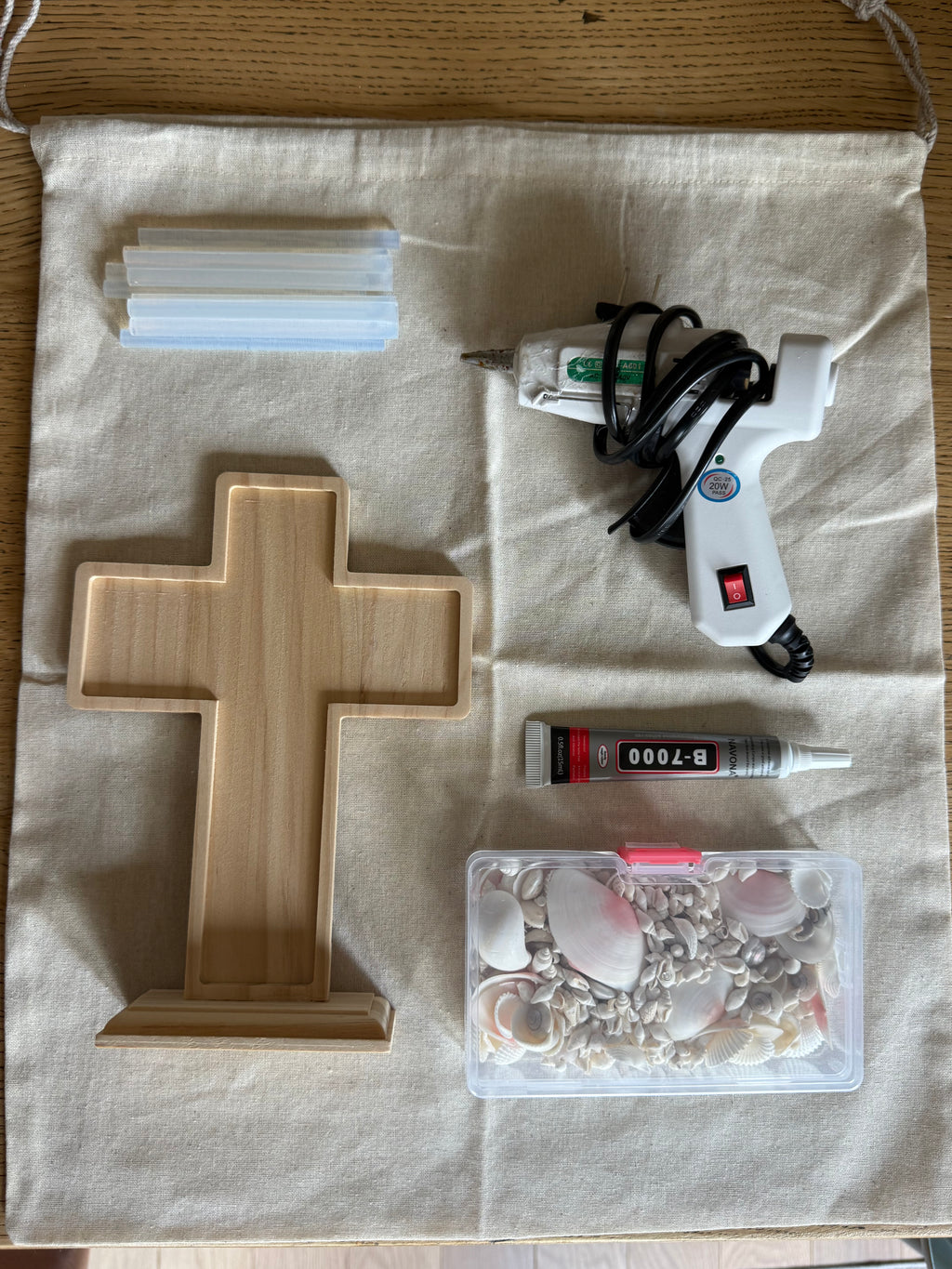 Take & Make Shell Cross Kit