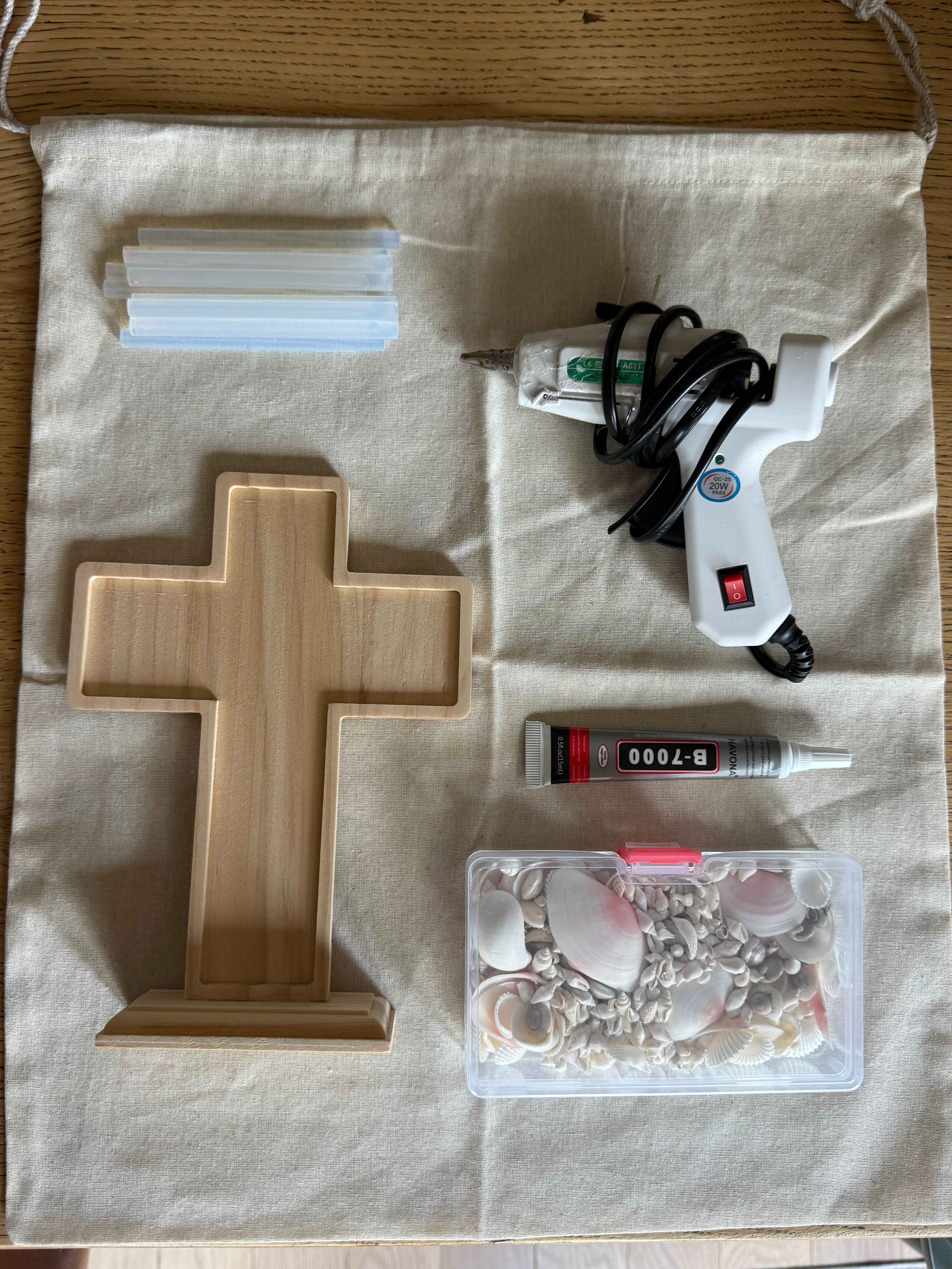 Take & Make Shell Cross Kit