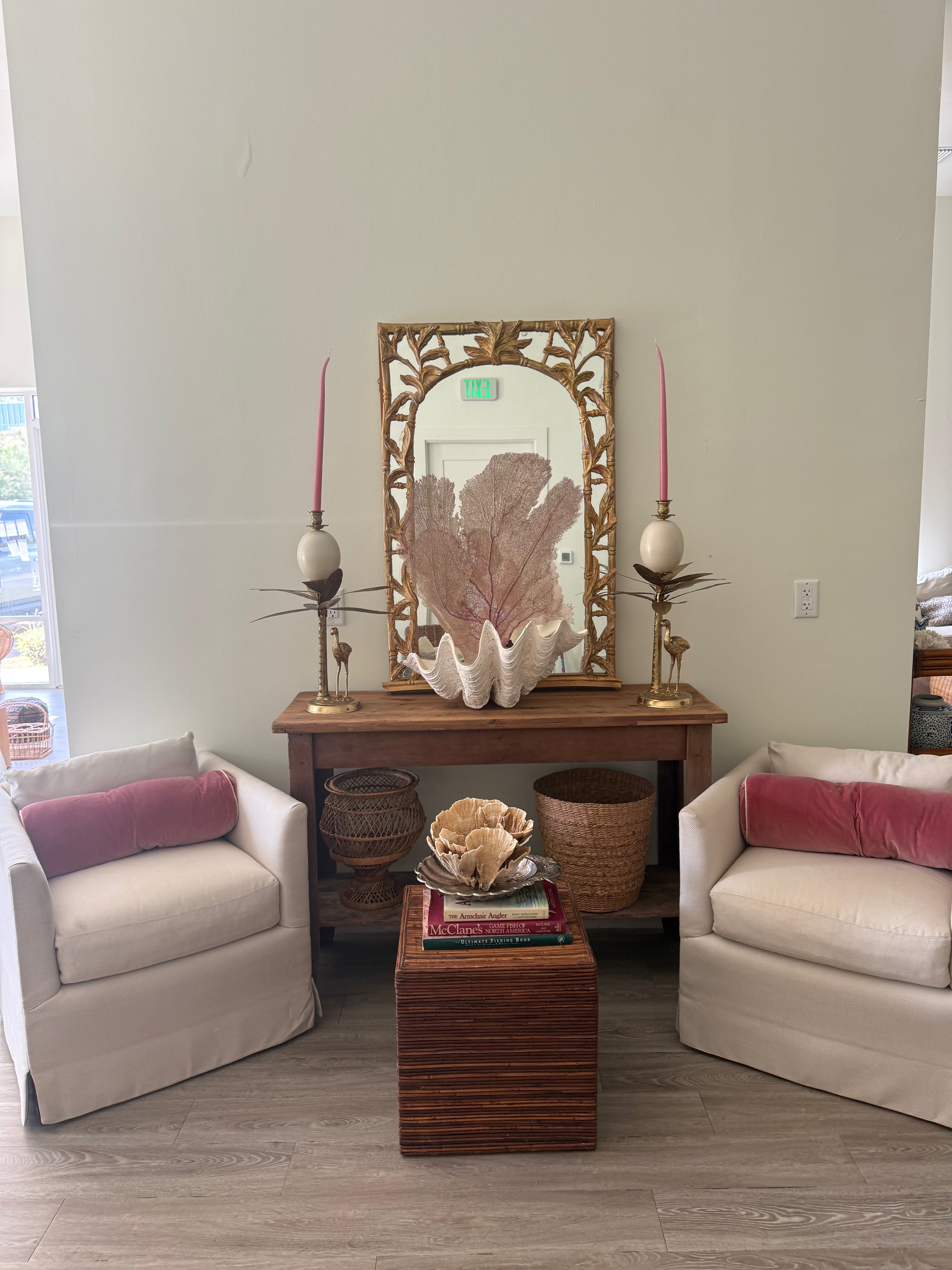 Reed Cube Accent Table